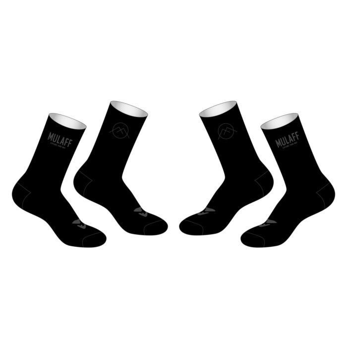 MULAFF SOCKS, SLATE NOIR, SHORT & LONG – Image 2