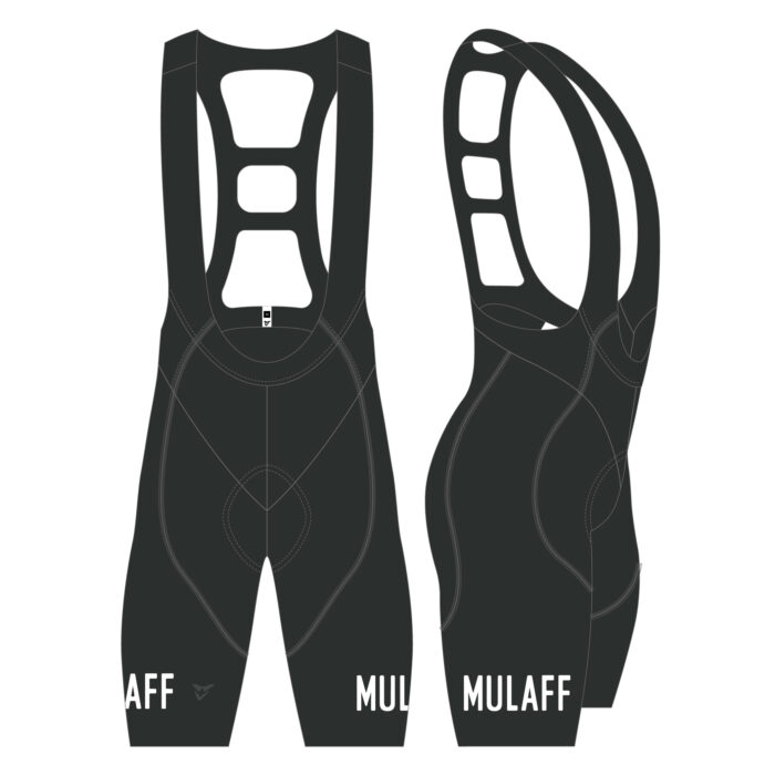 MULAFF MEN BIB SHORT, CARBONE GLIDE