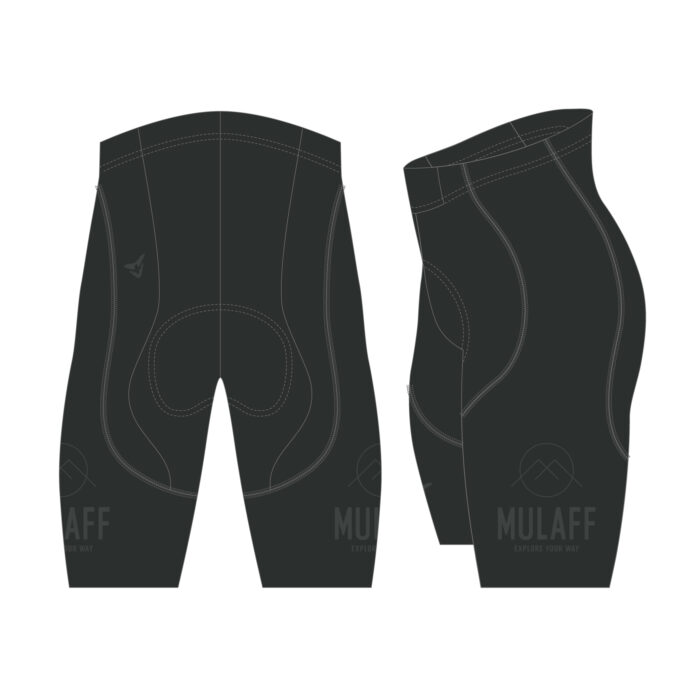 MULAFF WOMEN CYCLING SHORT, CARBON PHANTOM - Image 2