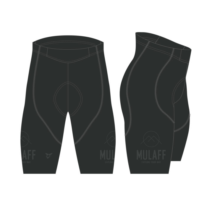 MULAFF WOMEN CYCLING SHORT, CARBON PHANTOM