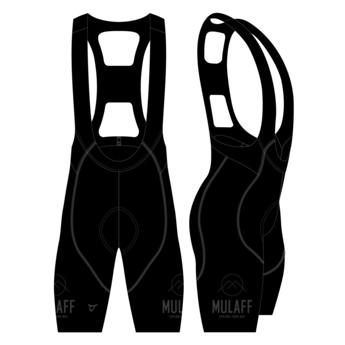 MULAFF WOMEN BIB SHORT, BLACK PHANTOM