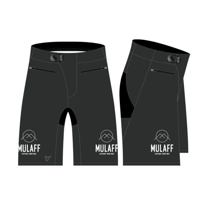 MULAFF WOMEN PIONEER SHORT, CARBON GLIDE