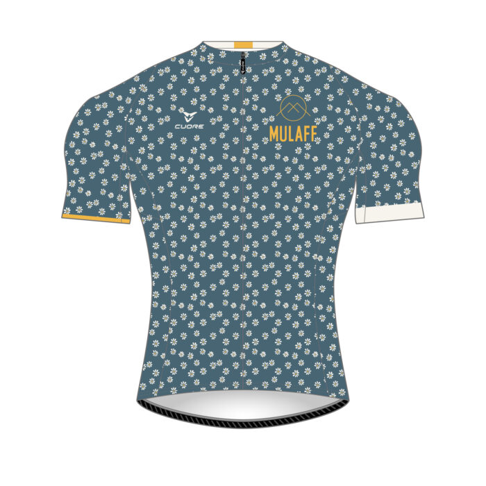 MULAFF WOMEN ROAD JERSEY, FLOWER POWER