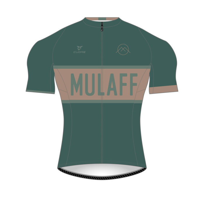 MULAFF WOMEN ROAD JERSEY, PURE GREEN