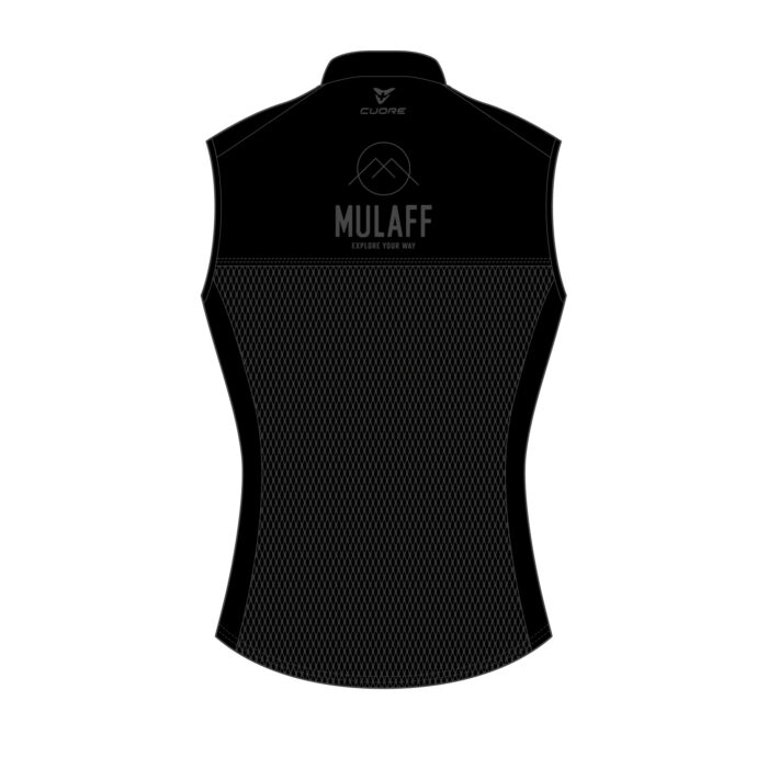 MULAFF MEN WIND SHIELD VEST, ASH STORM – Image 2